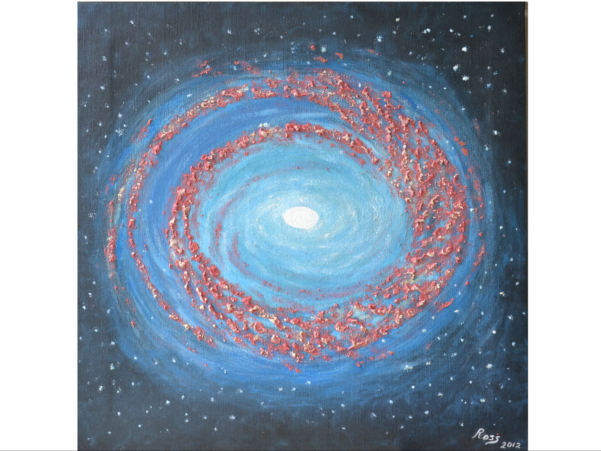 ARMED SPIRAL GALAXY [NGC4725]