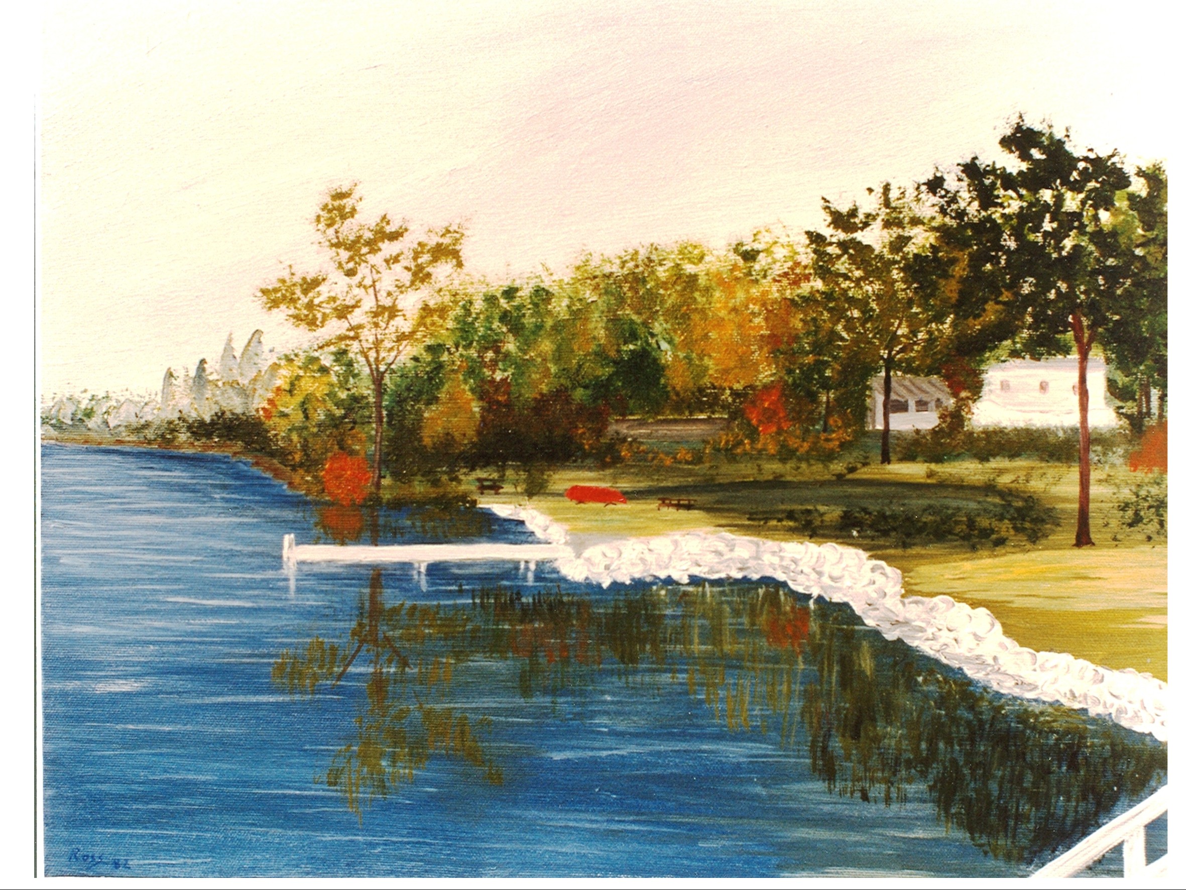 LAGO DI GINEVRA A HERMANCE